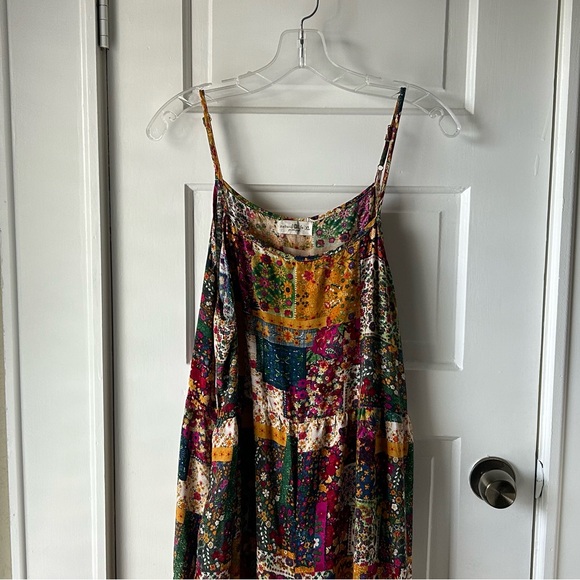 Natural Life Floral Patchwork Jumpsuit - Picture 2 of 8